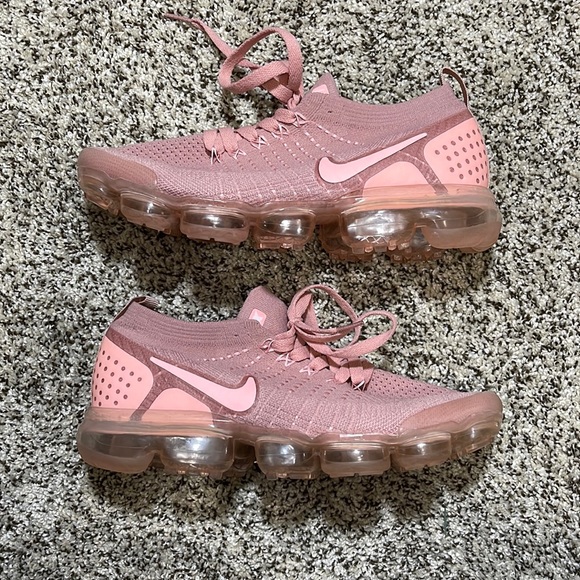 women's air vapormax flyknit 2 rust pink